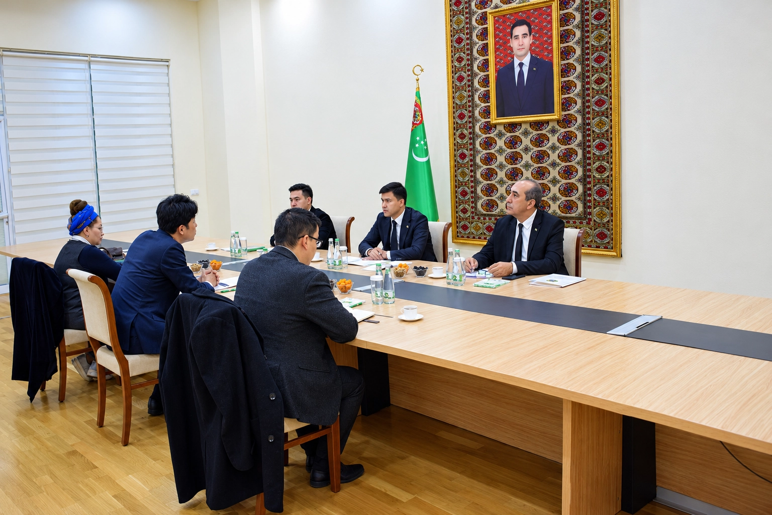 Halkara Zähmet Guramasynyň wekili bilen duşuşyk geçirildi